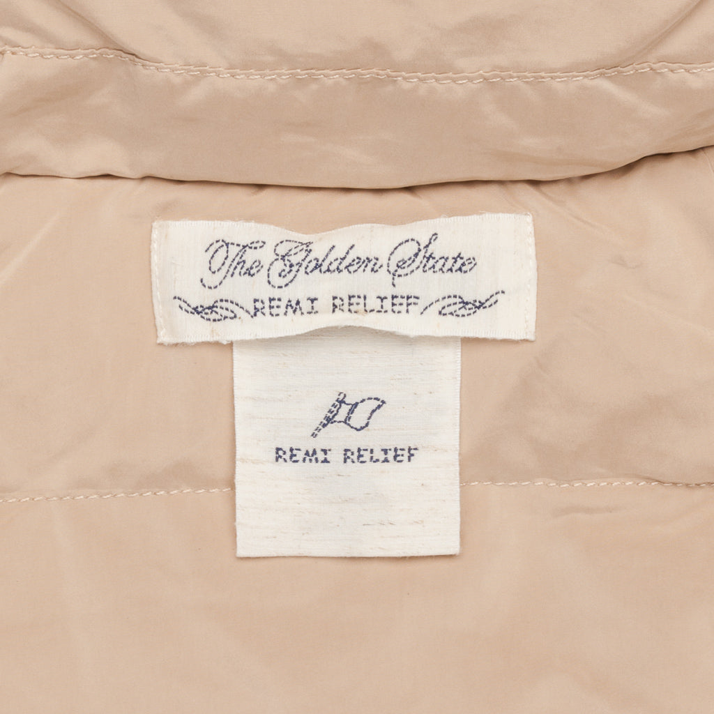 Remi Relief P & N Down Coat in Beige