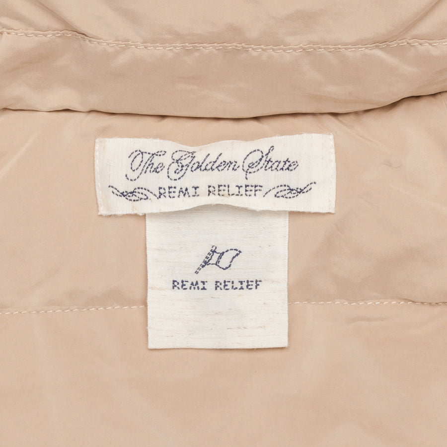 Remi Relief P & N Down Coat in Beige