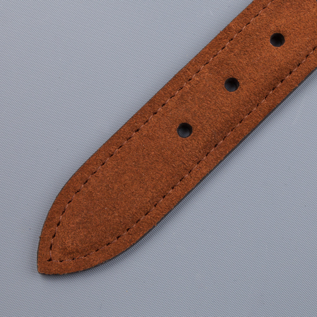 Anderson&#39;s x Frans Boone woven belt tan snuff suede