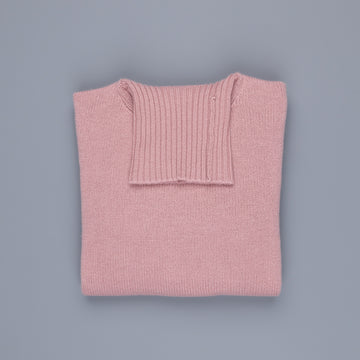 William Lockie Gullan Cashmere Roll Neck Ash