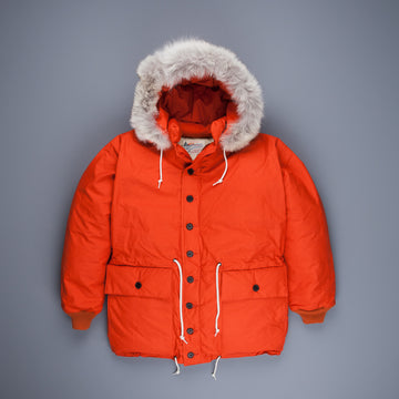 The Real McCoy's Outdoor Explorer Down Jacket Orange