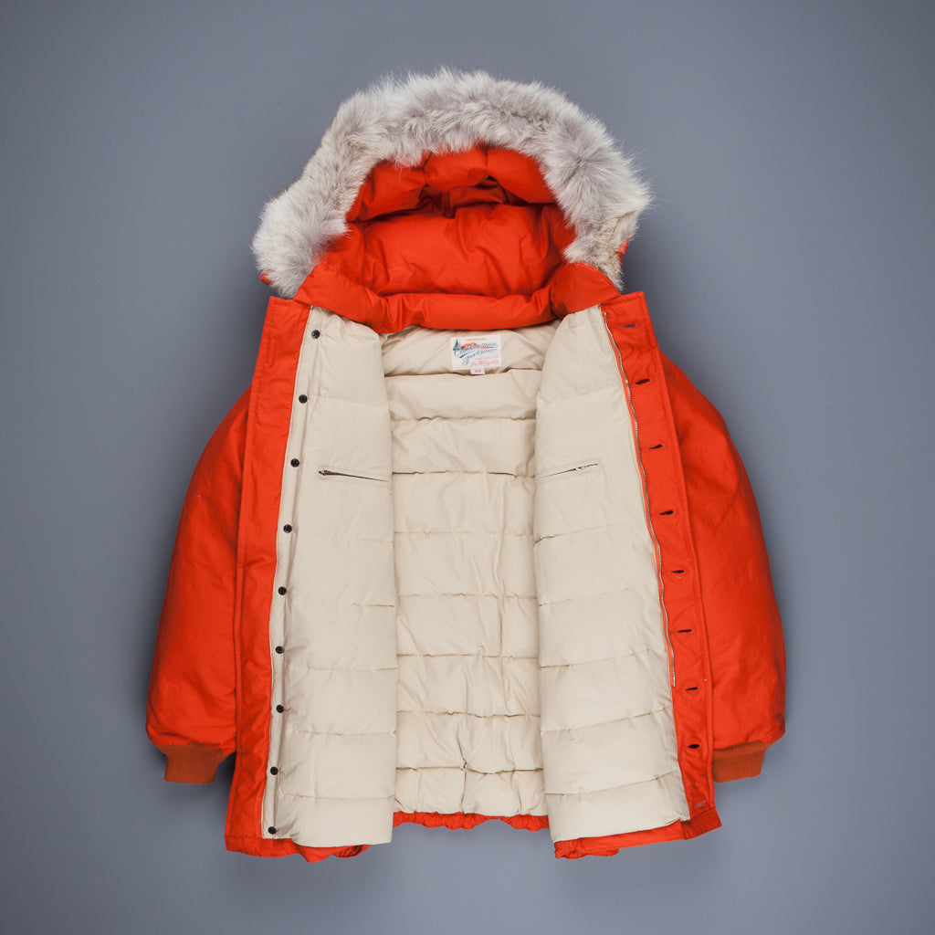 The Real McCoy&#39;s Outdoor Explorer Down Jacket Orange