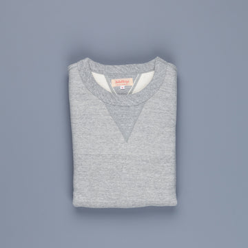 The Real McCoy's Joe McCoy 10oz loopwheel sweatshirt Gray