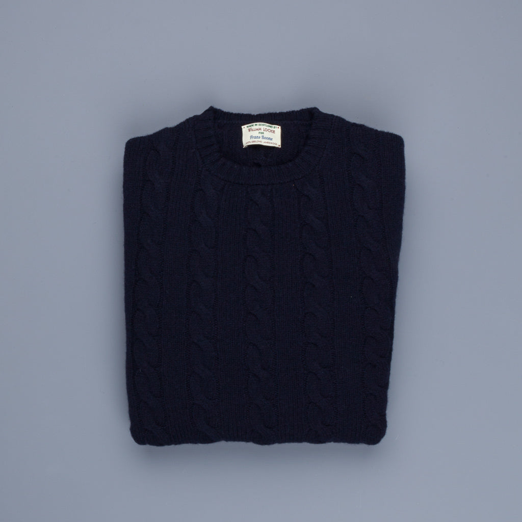 William Lockie x Frans Boone Gullan Super Geelong Cable Navy