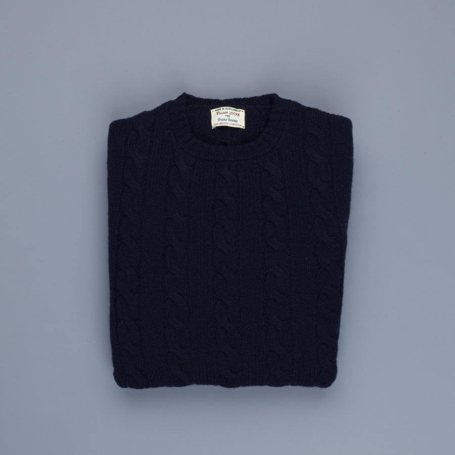William Lockie x Frans Boone Gullan Super Geelong Cable Navy