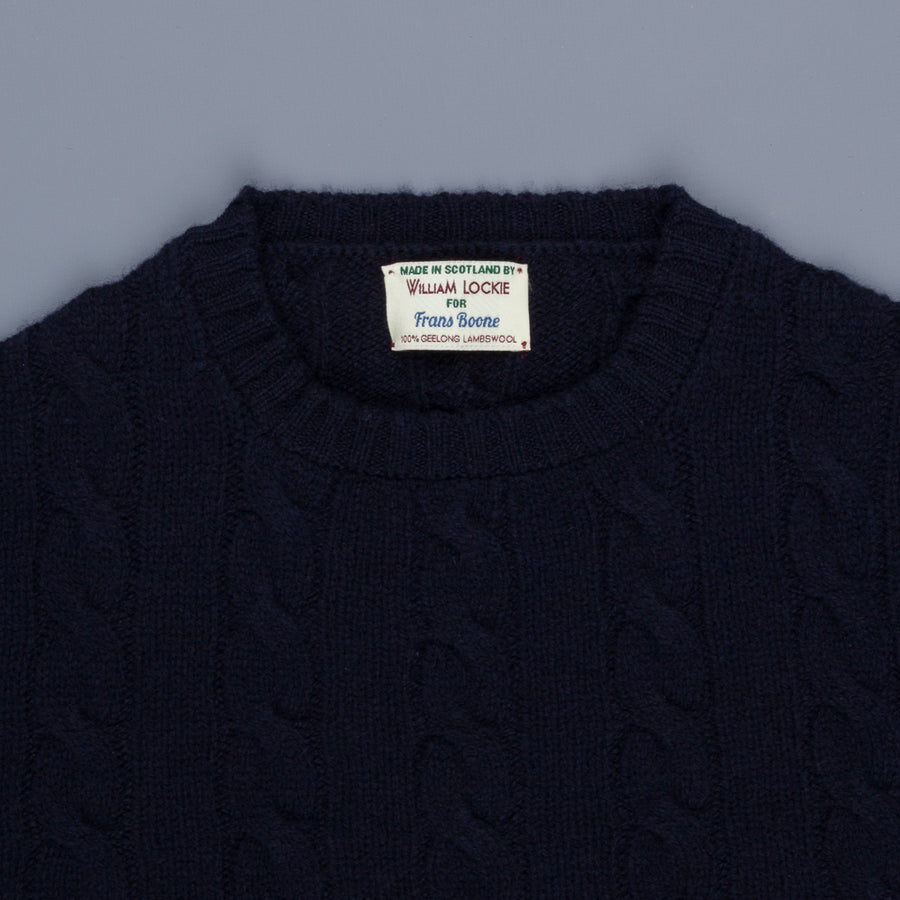 William Lockie x Frans Boone Gullan Super Geelong Cable Navy