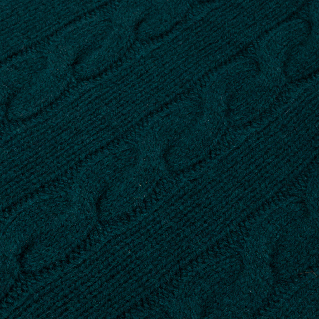 William Lockie x Frans Boone Gullan Super Geelong Cable Tartan Green