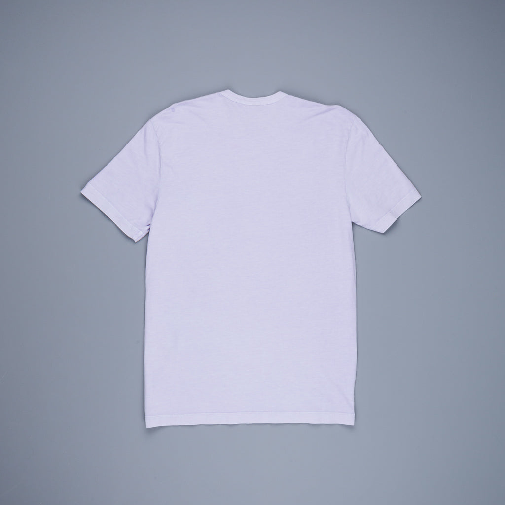James Perse Crew Neck Pocket Tee Suede Jersey Parfait