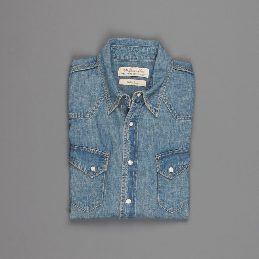 Remi Relief Western shirt used blue