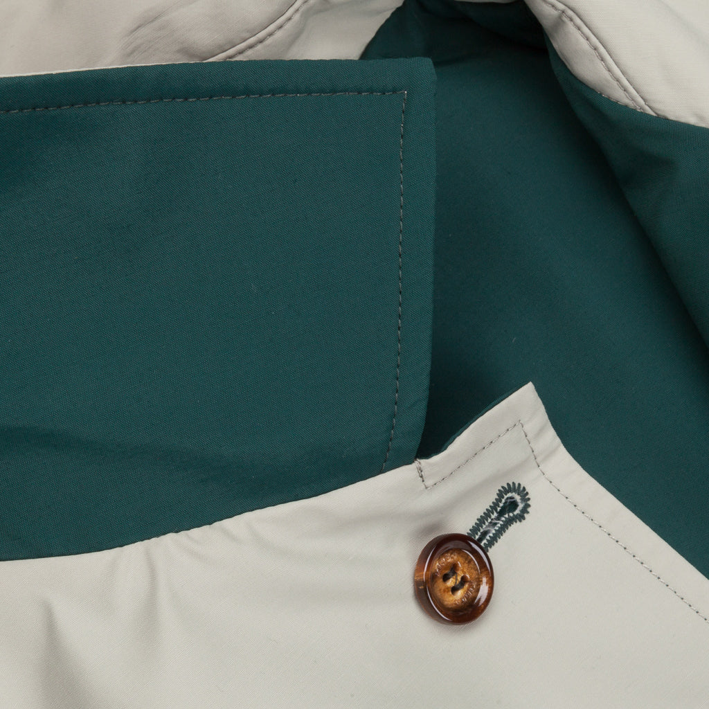 Kired Ben Reversible Coat Holly Verde - Beige Chiaro
