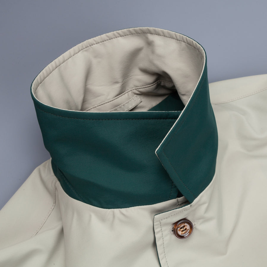 Kired Ben Reversible Coat Holly Verde - Beige Chiaro