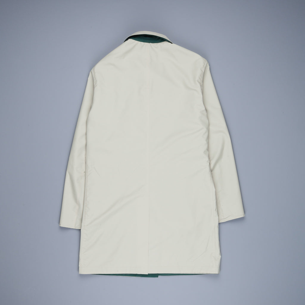Kired Ben Reversible Coat Holly Verde - Beige Chiaro