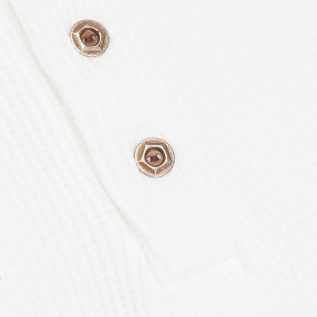Studio d&#39;Artisan 9937 Heavy Thermal Long Sleeves White