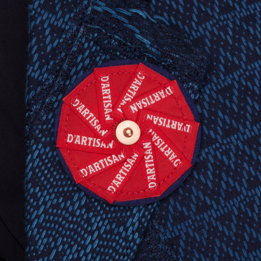 Studio D'Artisan 40th Anniversary Sashiko Patchwork Blazer