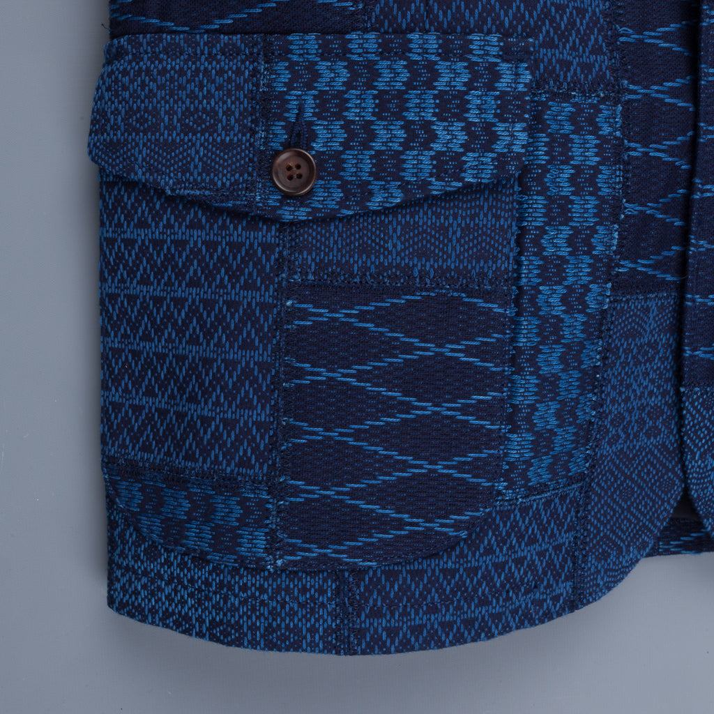 Studio D'Artisan 40th Anniversary Sashiko Patchwork Blazer