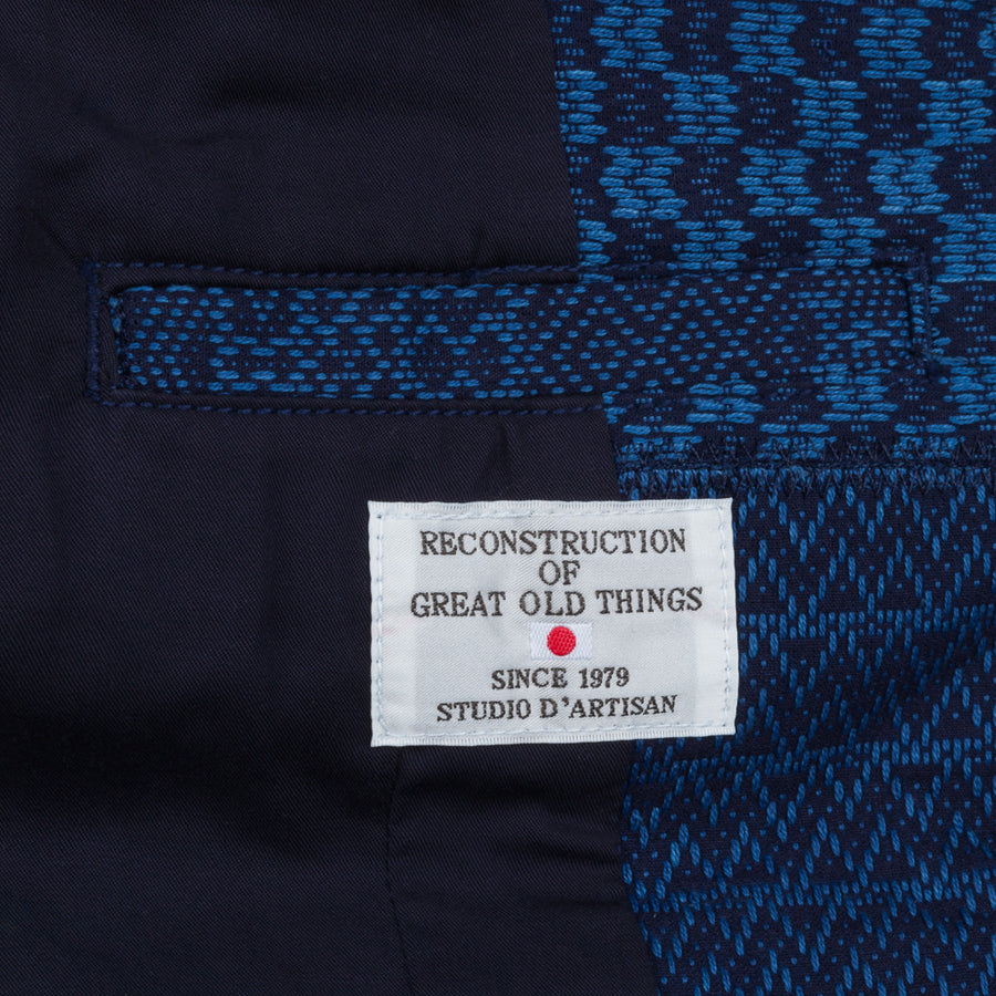Studio D'Artisan 40th Anniversary Sashiko Patchwork Blazer