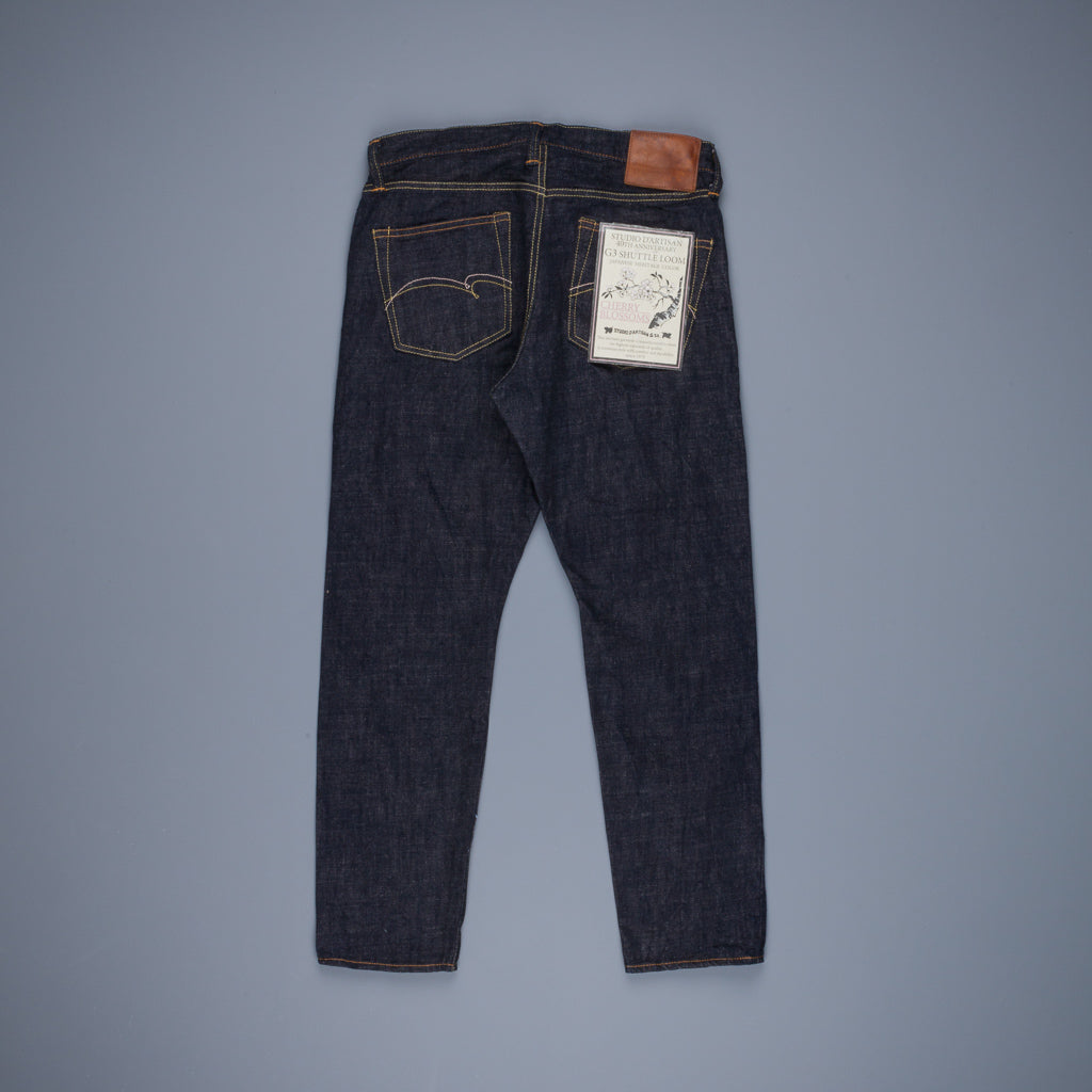 Studio D'Artisan SP-065 Cherry Blossom Denim Relax Tapered
