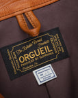 Orgueil Cossack Cowhide Jacket Camel