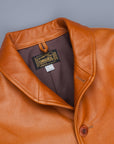 Orgueil Cossack Cowhide Jacket Camel