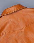 Orgueil Cossack Cowhide Jacket Camel