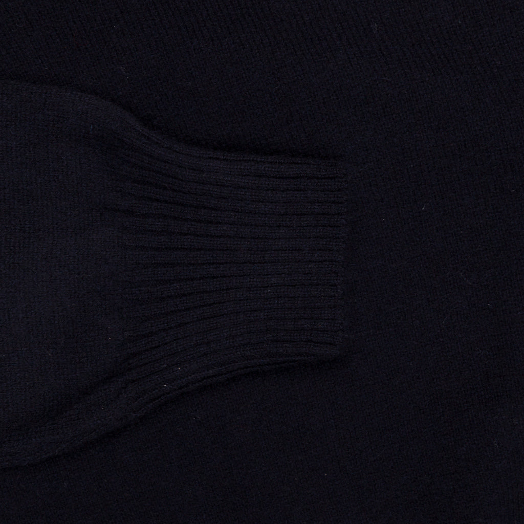 Drumohr Full Zip Cashmere Blu Navy