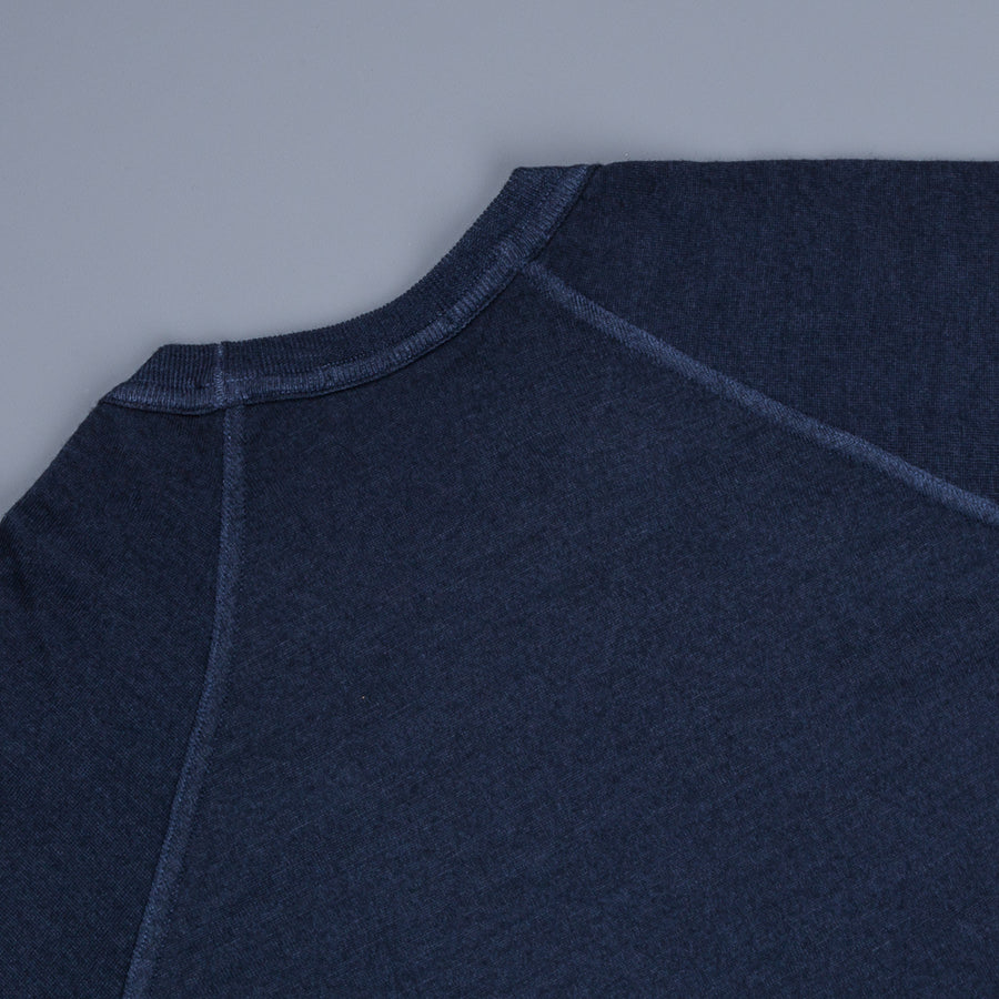 Drumhor Merino Wool Sweater Blu Notte