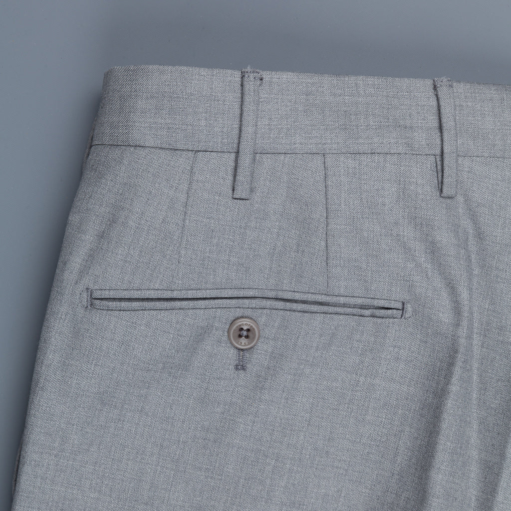 Incotex &quot;Trenta&quot; pants wool cashmere grigio chiaro
