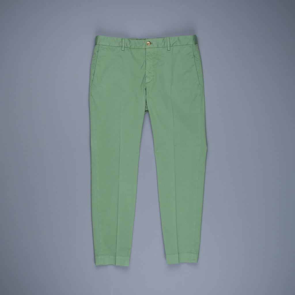 Incotex Model 53 Carrot fit pants Verde Medio