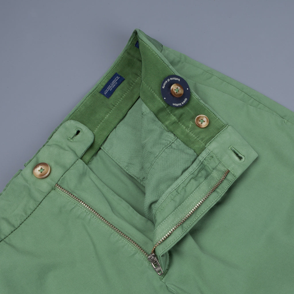 Incotex Model 53 Carrot fit pants Verde Medio