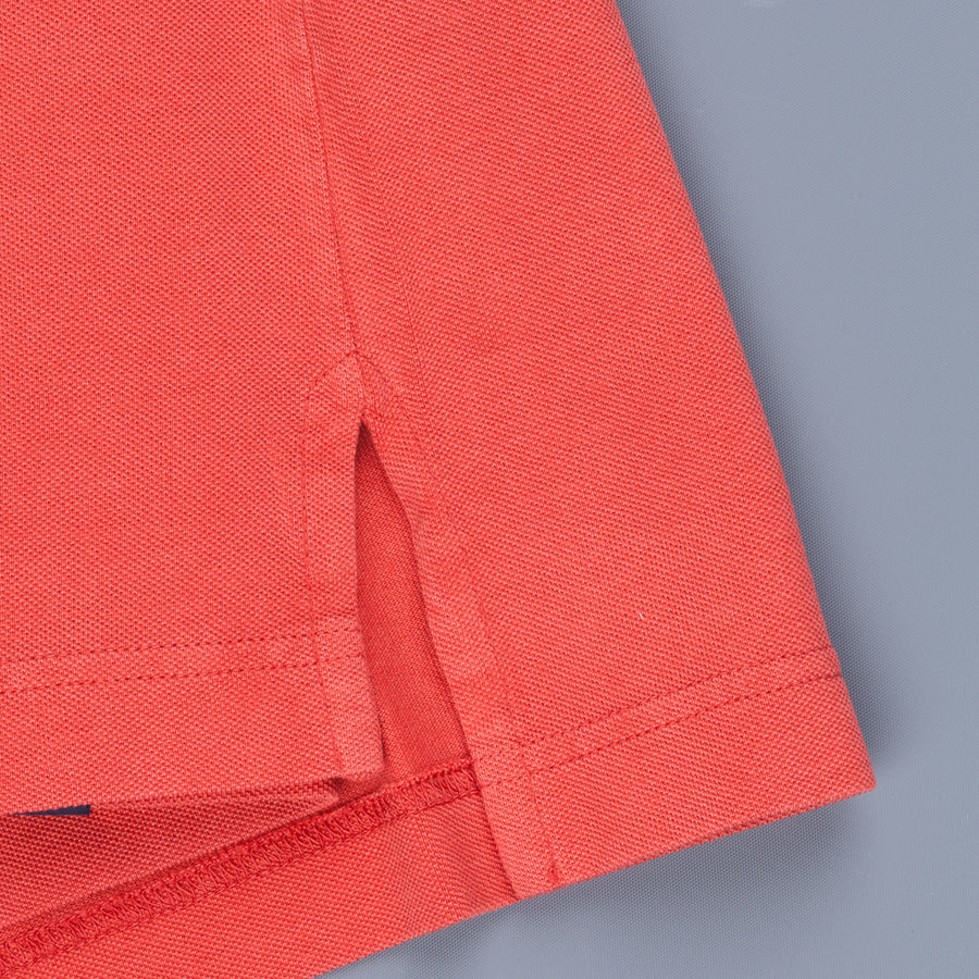 Drumohr Pique Polo Rosso