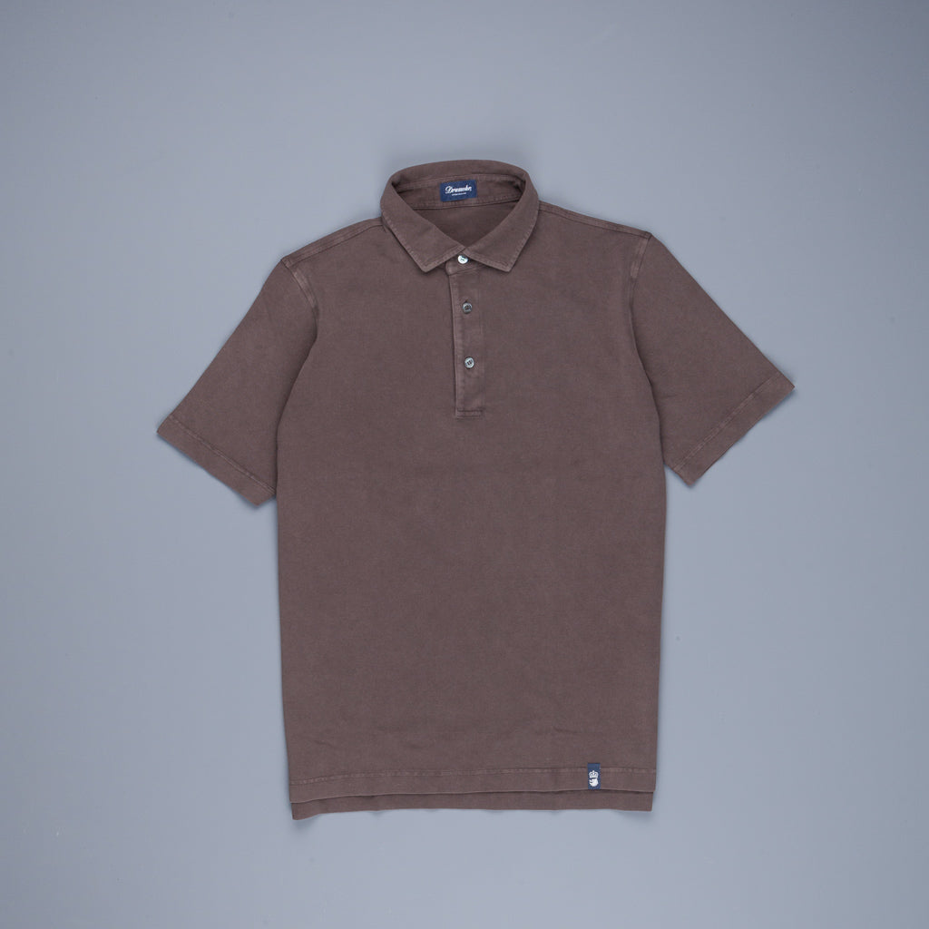 Drumohr Pique Polo Terra