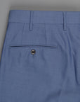 Incotex "Trenta" pants wool blue medio