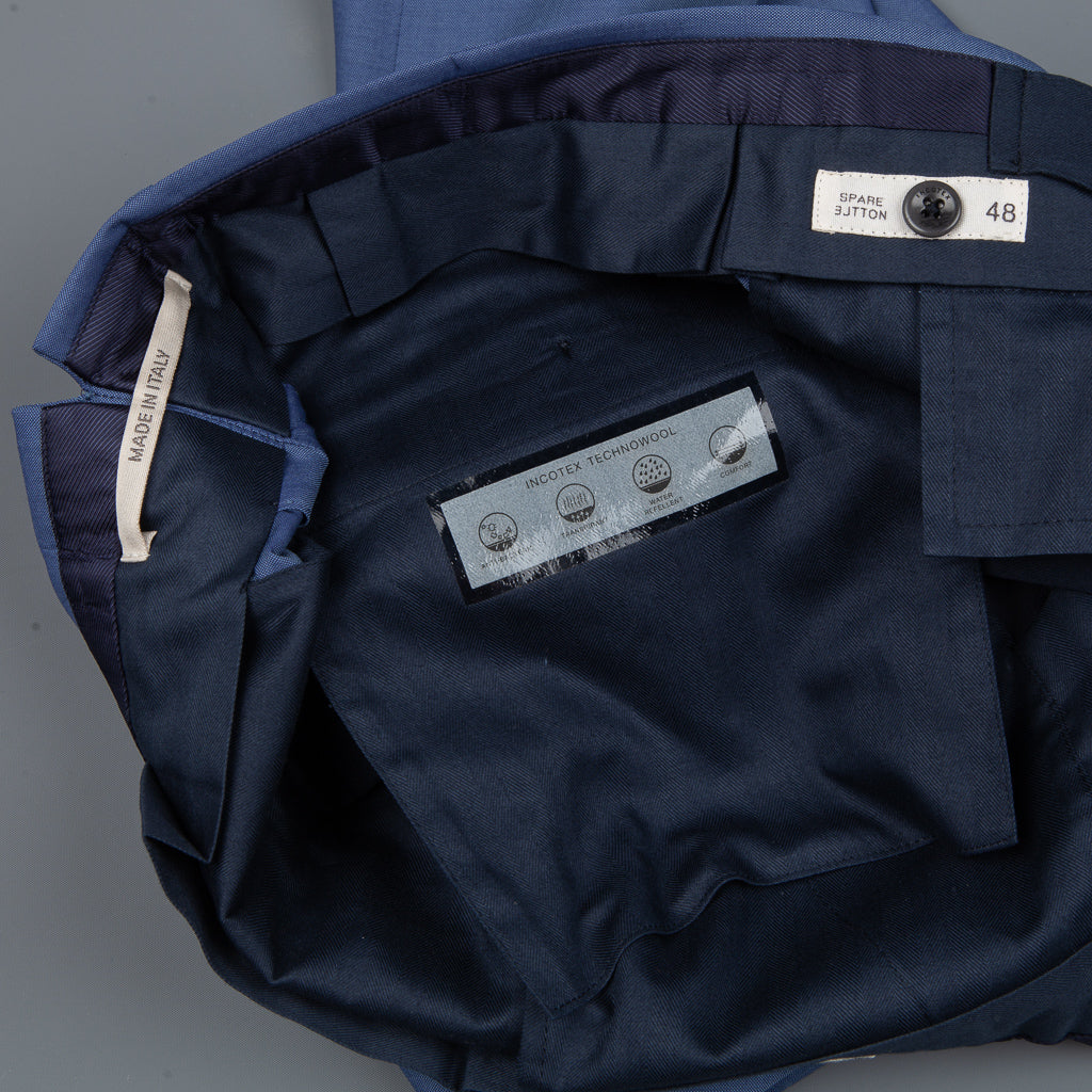 Incotex &quot;Trenta&quot; pants wool blue medio