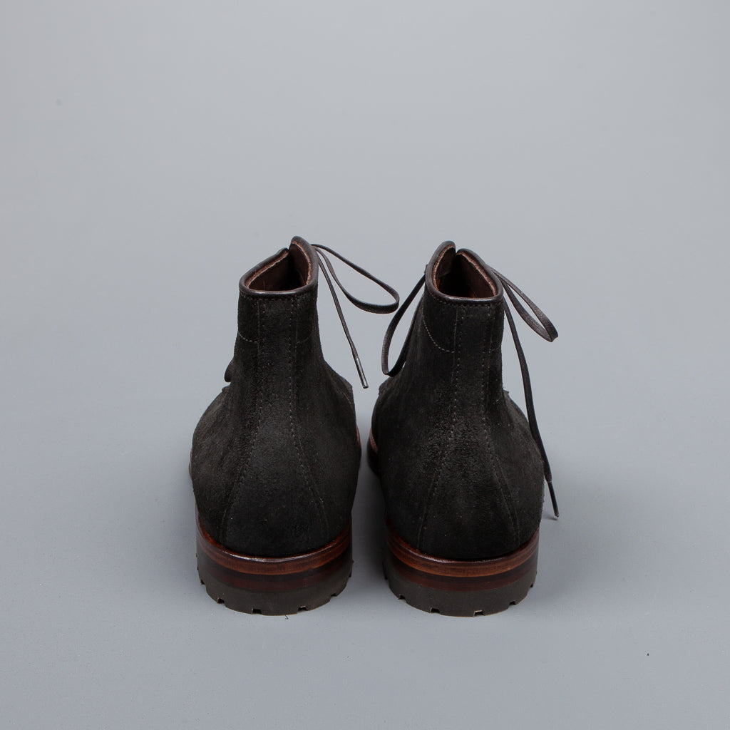 Alden Reverse Earth Chamois NST Boot on Commando Sole