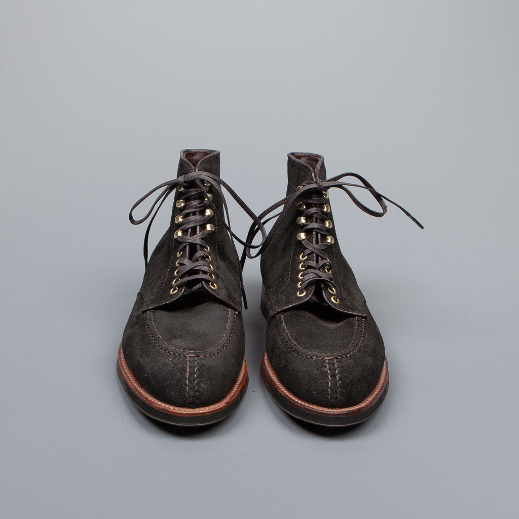Alden Reverse Earth Chamois NST Boot on Commando Sole
