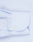 Finamore Milano Shirt Ustica collar Giro Inghlese blu