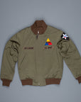 The Real McCoy's Civilian Tanker Jacket -Tank Battalion