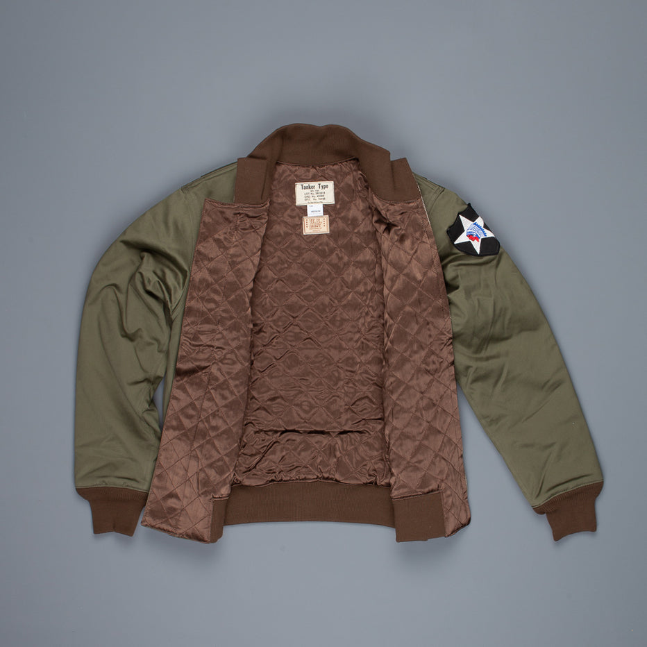 The Real McCoy's Civilian Tanker Jacket -Tank Battalion – Frans Boone Store