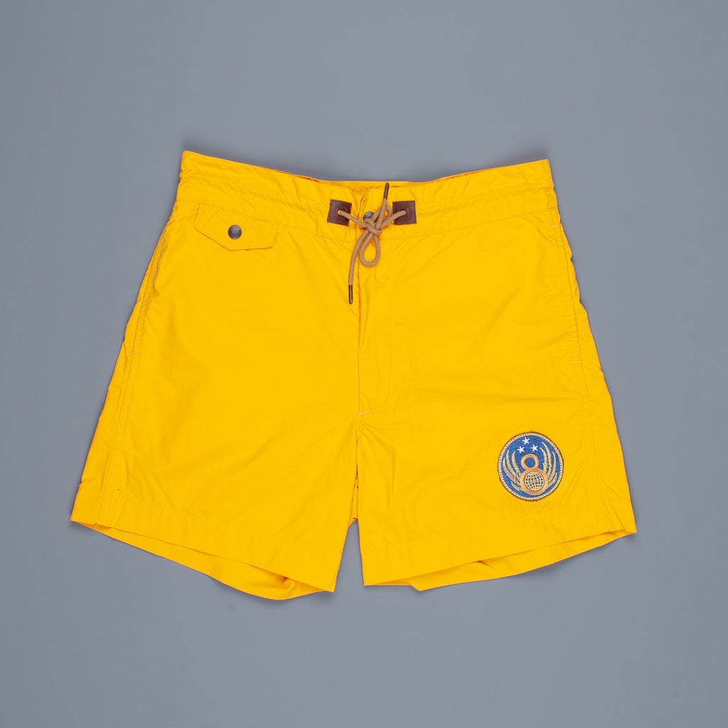 RRL Tour Short Block Rinse Yellow