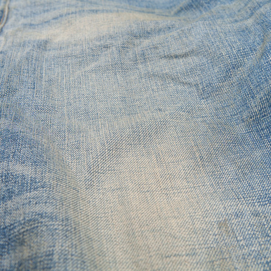 RRL Low Straight 5 pocket denims East west Stallings wash