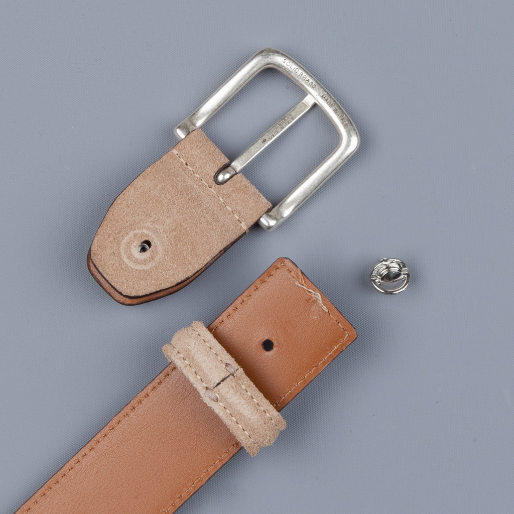 Anderson's x Frans Boone Tan Suede Belt