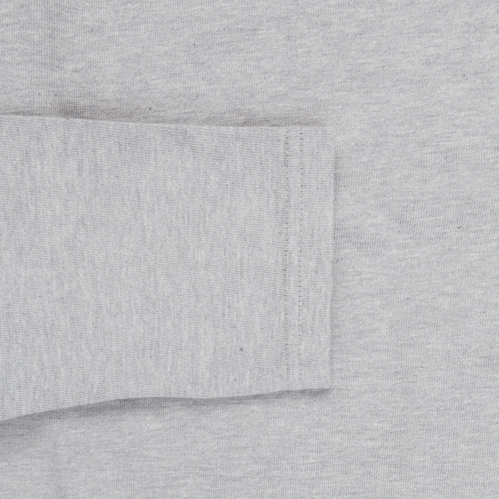 Studio D'Artisan 9938 Suvin Gold Loopwheel LS Tee Grey
