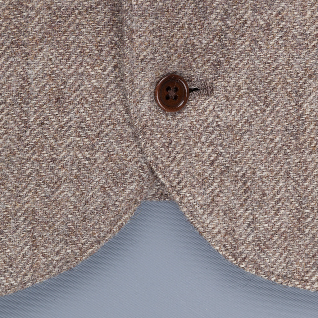 Orgueil Or-4143 Herringbone Gillet Brown