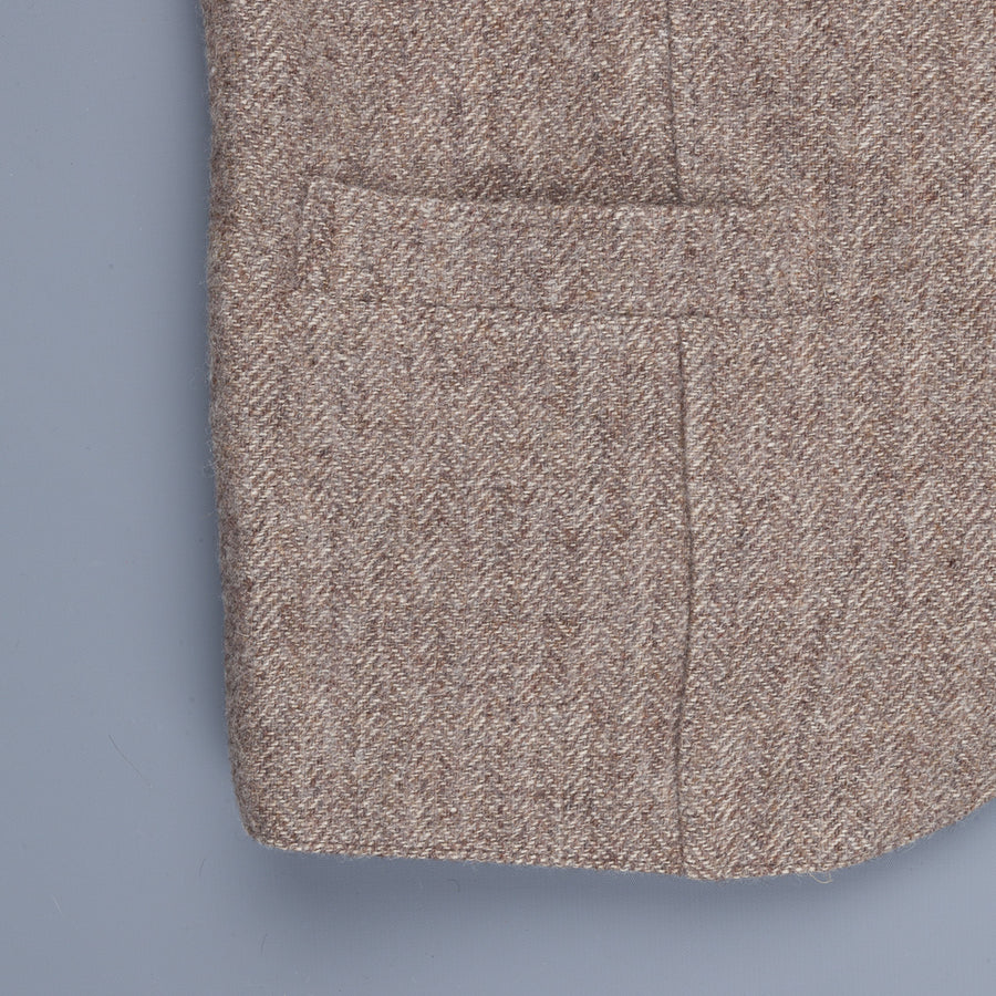 Orgueil Or-4143 Herringbone Gillet Brown