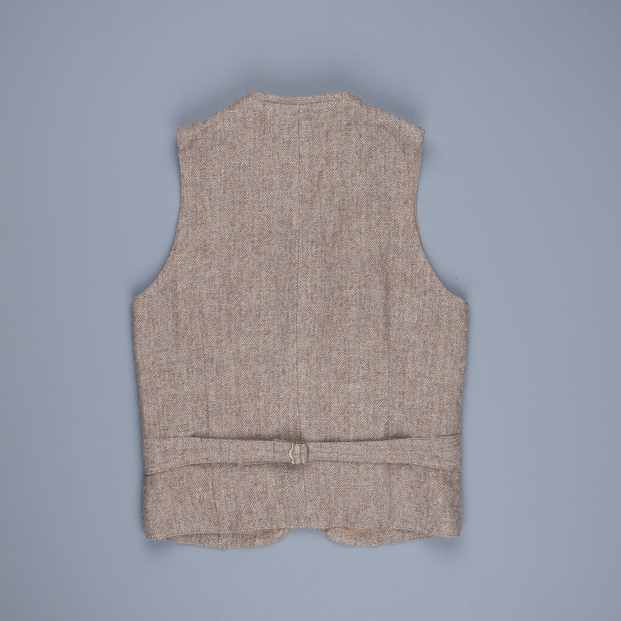Orgueil Or-4143 Herringbone Gillet Brown