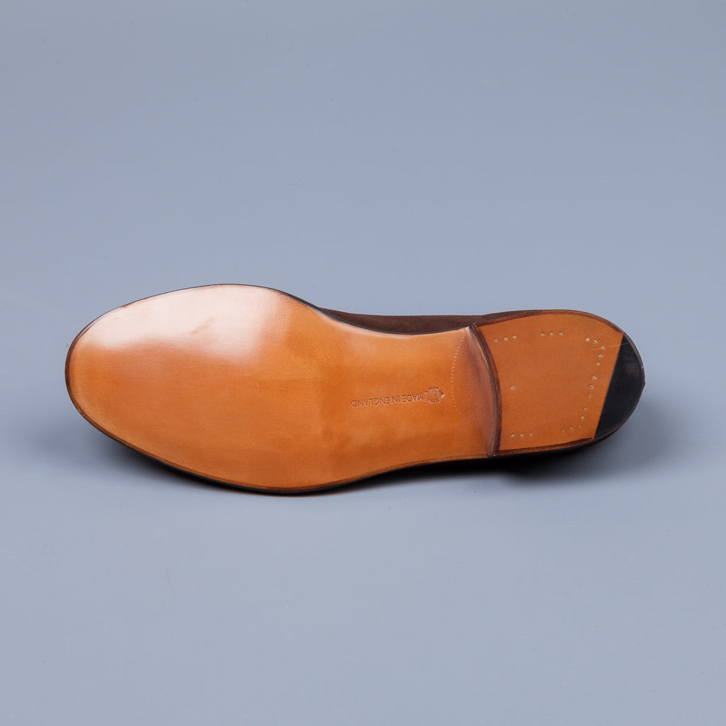 Edward Green Islington in Mink Suede