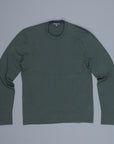 James Perse Fine Gauge Cotton Double Neckband Sweater sea week