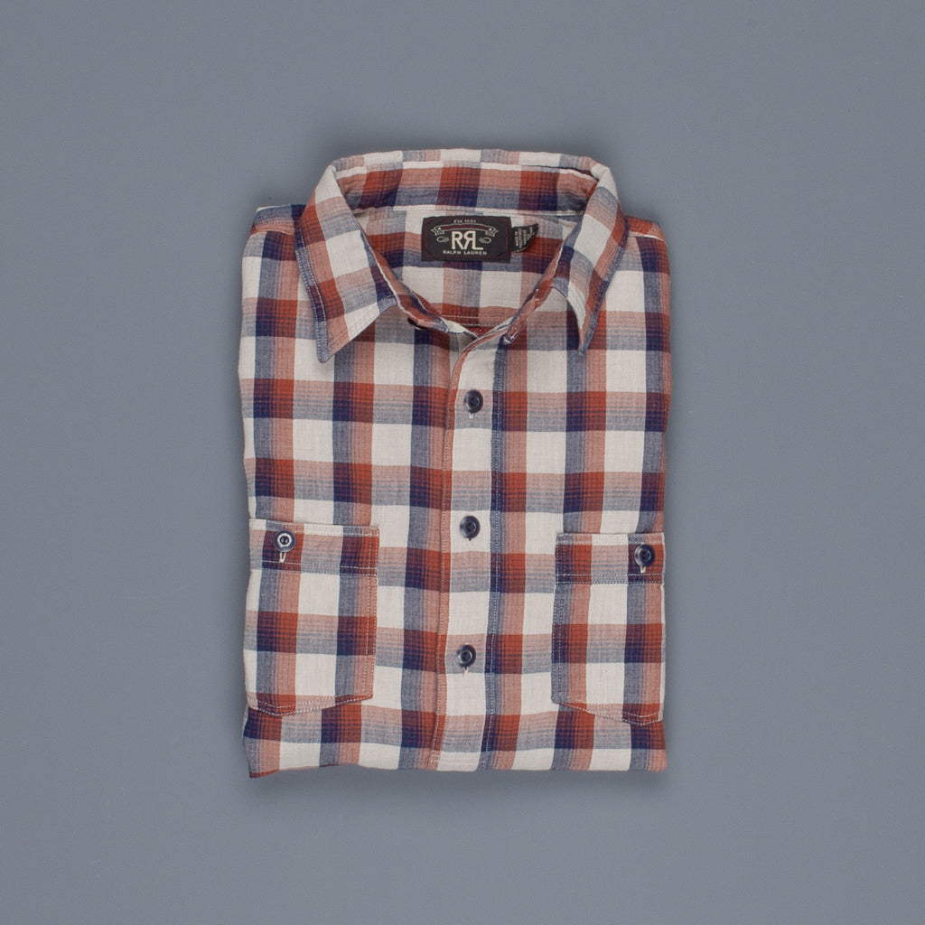 RRL Sherman Popover shirt