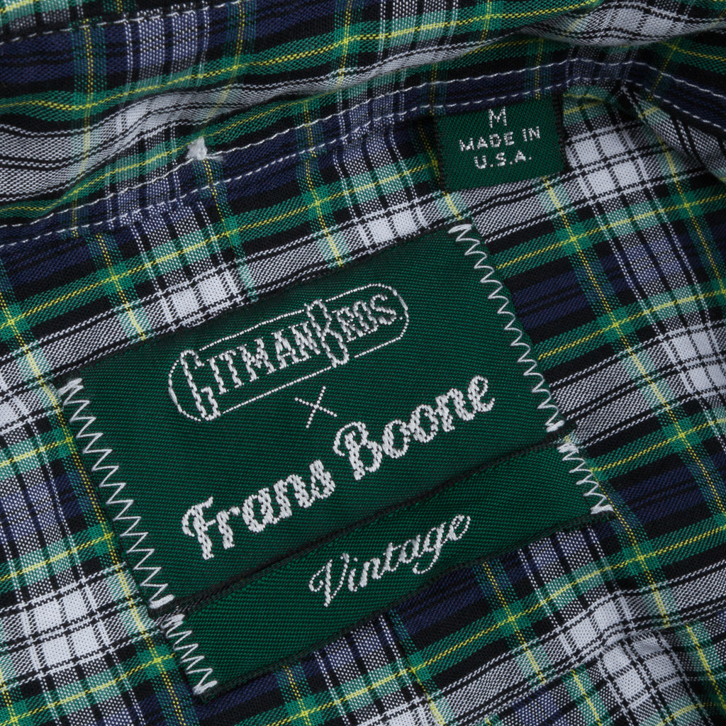 Gitman Vintage x Frans Boone Japanese woven check - George