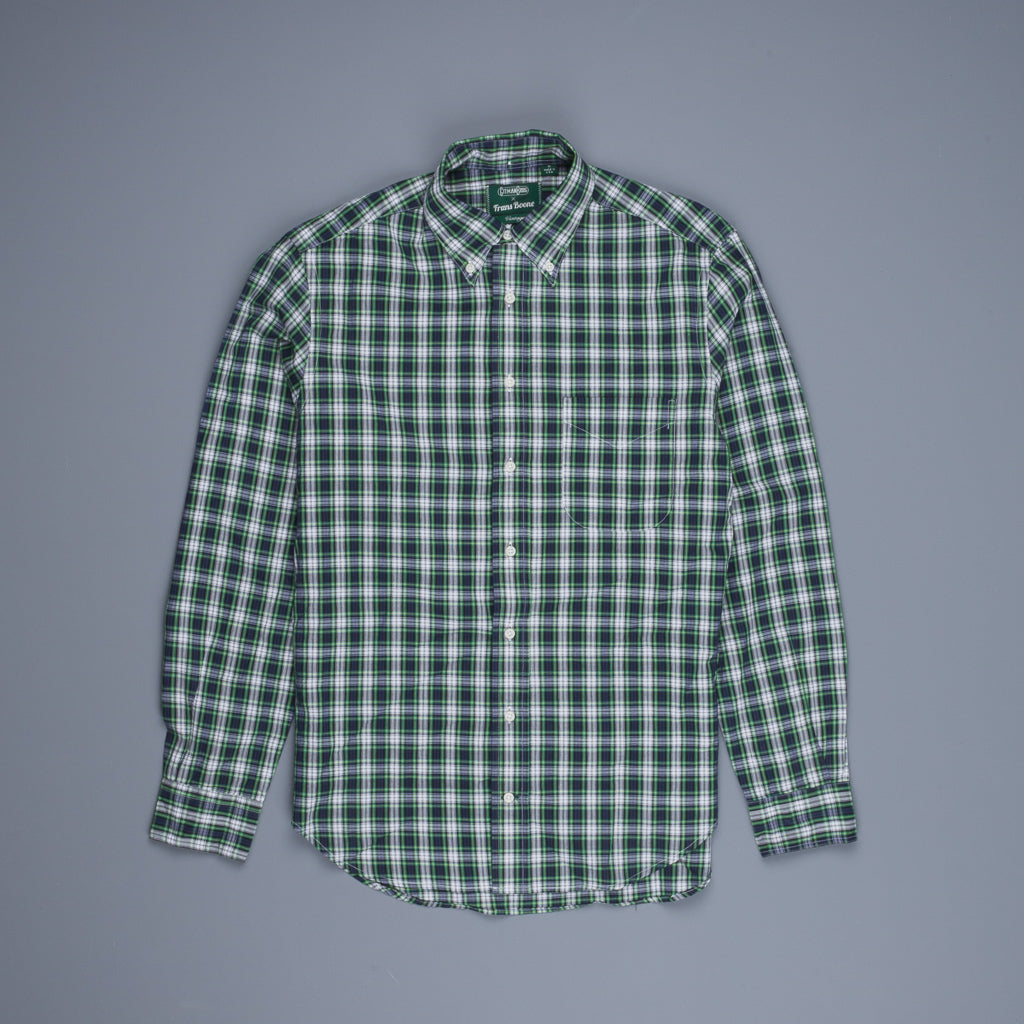 Gitman Vintage x Frans Boone Japanese woven check - George